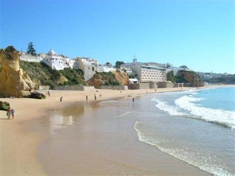 albufeira beach postcard app sea activities portugal travel portugal trip albufeira sunny