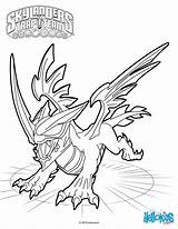 Pages Coloring Skylanders Blackout Dragon Tron Hellokids Color Colouring Print Bonnie Gosht Roaster Trap Team Getcolorings Getdrawings sketch template