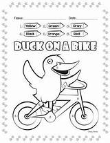 Duck Bike Activities David Shannon Number Reading Elementary Drawing Resources Color Math Unit Choose Board Students Kindergarten Guided Skills Education sketch template
