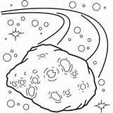 Asteroid Meteor Asteroids Comets Meteoros Comet Pintar Asteroide Espacio Kuiper Colorare Paisagens Spazio Transparent Galaxia Cliparts Galassia Sheets Raskrasil Webstockreview sketch template