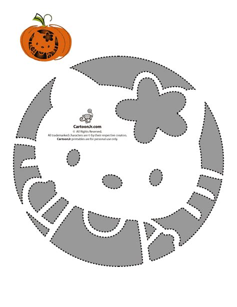 kitty halloween pumpkins  kitty