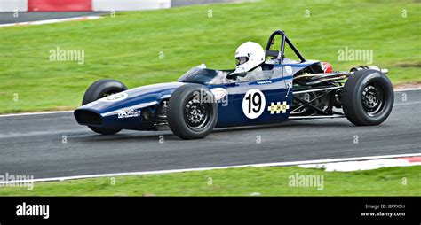historic formula ford race car  oulton park motor racing circuit