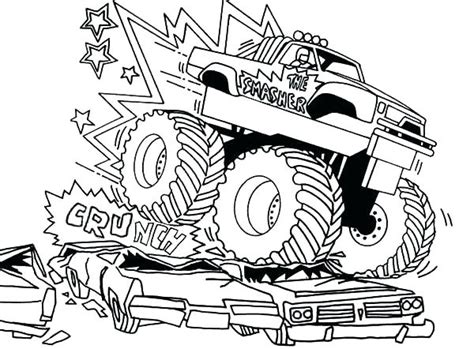 cars  trucks coloring pages  getdrawings