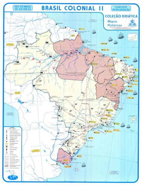 brasil colonia ii bia mapas editora