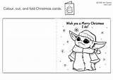Cards Christmas Printable Color Cut sketch template