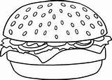Comida Kleurplaat Cheeseburger Shopkins Mariette Hamburguesa Chatarra Downloaden sketch template