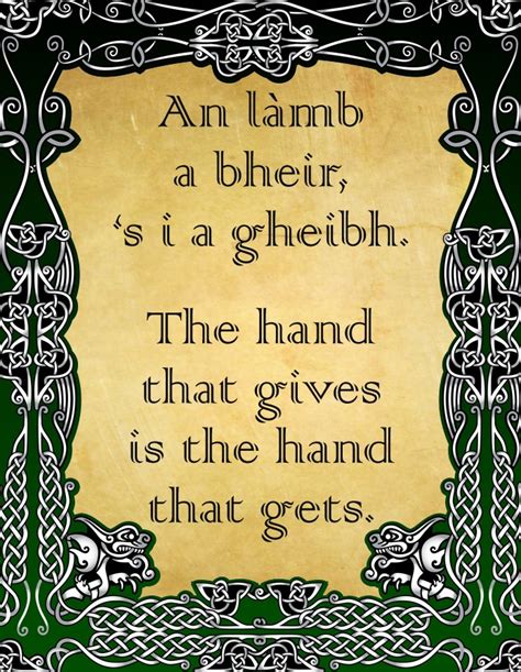 Famous Quotes In Scottish Gaelic Quotesgram