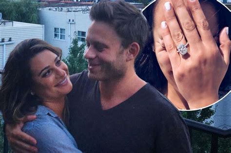 Lea Michele Shows Off Incredible Engagement Ring After