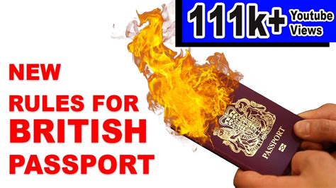 uk passport  rules post brexit october  hd youtube