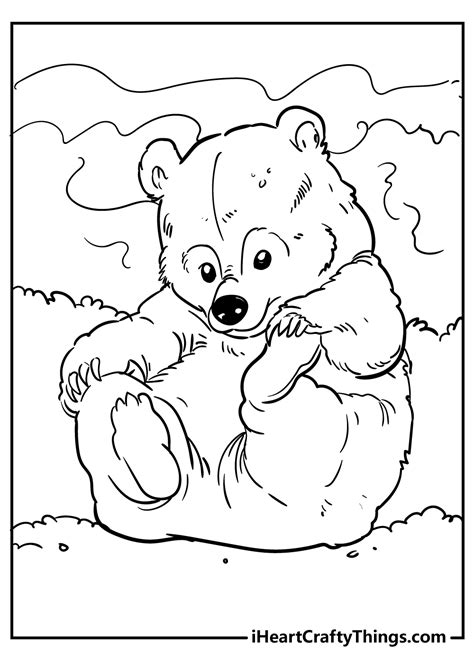 bear coloring pages updated
