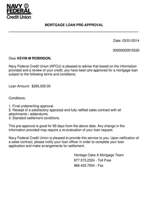 mortgage pre approval letter template samples letter template