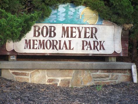 bob meyer park sign protecting   jersey pinelands  pine