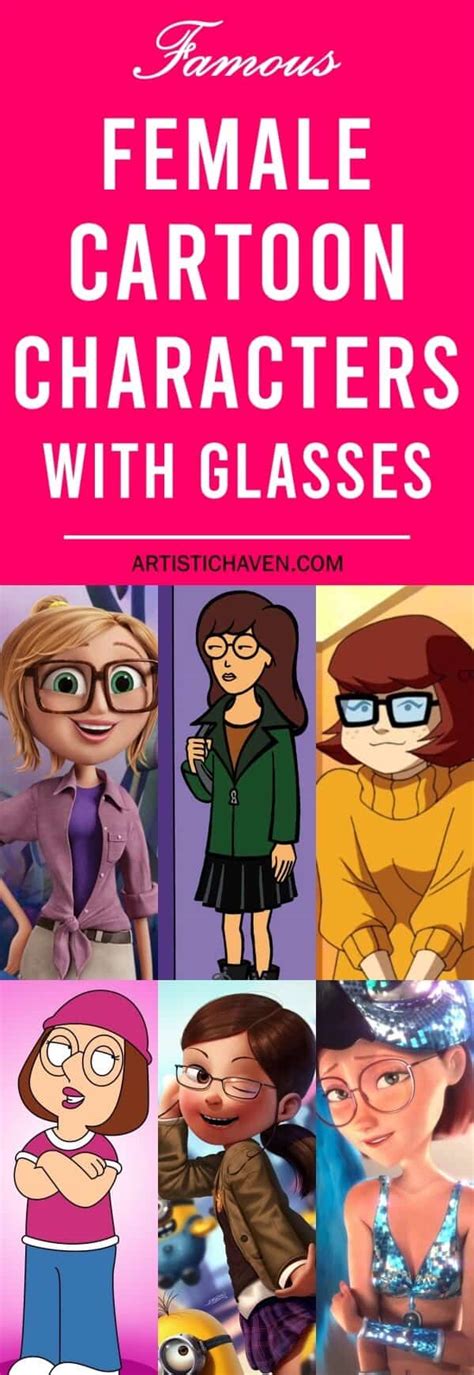 20 Famous Female Cartoon Characters With Glasses Artistic Haven