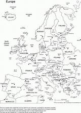 Coloring Europe Map Pages Printable Popular Maps sketch template