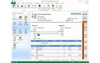 Invoice Manager for Excel screenshot #1