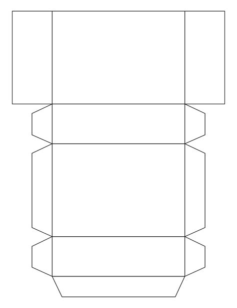 printable small box template printable templates