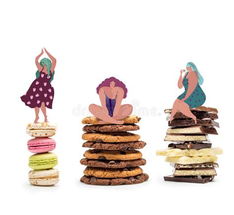 Women Eating Sweets Stock Illustrations – 102 Women Eating Sweets Stock