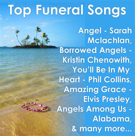funeral songs memorial service songs  lyrics life celebration