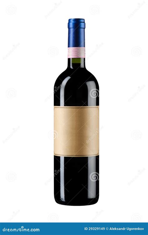 bottle  label stock image image  isolated full