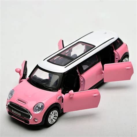 modelos de juguete de coche de metal mini cooper modelo de coche sonido  emulacion de luz