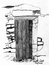 Outhouse Drawing Getdrawings Clipper sketch template