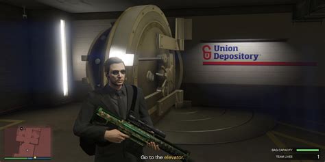 gta  heist  union depository contract solo high ground gaming