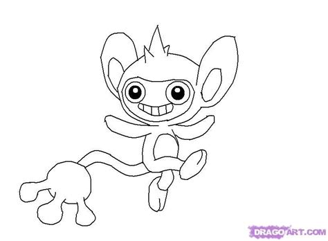 pokemon aipom coloring pages shauntuibarra