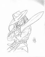 Puppet Master Blade Coloring Pages Drawing Kun Go Knife Puppets Getdrawings Getcolorings Color Popular Deviantart sketch template