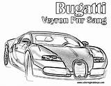 Bugatti Veyron Printcolorcraft sketch template