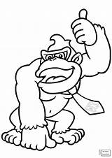 Coloring Pages Kong Diddy Donkey King Getdrawings Printable Ferngully Getcolorings Color Colorings sketch template