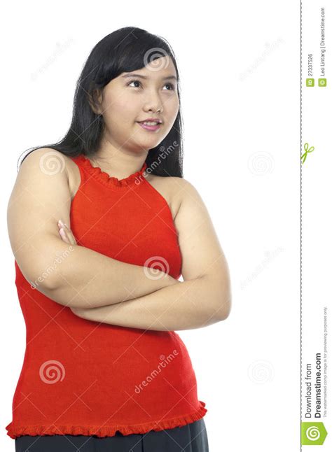 Fat Chubby Girl Royalty Free Stock Image Image 27337526