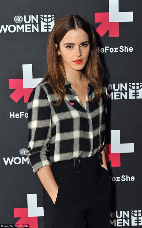 emma watson is chic at facebook s live q a session on international women s day in london
