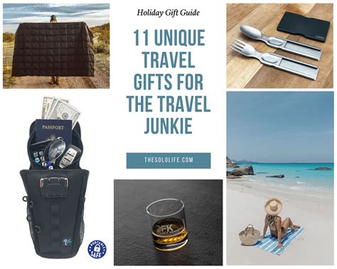 unique travel gifts   travel junkie  solo life