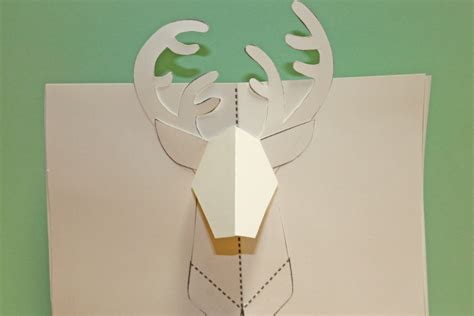 pop  reindeer cards holidappy