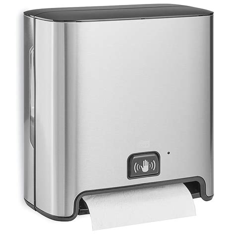 tork matic automatic towel dispenser stainless steel   uline