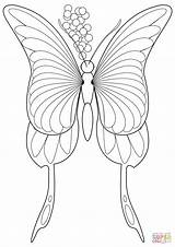Butterfly Coloring Pages Zebra Printable Longwing Supercoloring Template Mandala Categories sketch template