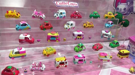 mini shopkins get their own cute cars toy fair 2017 surfaces