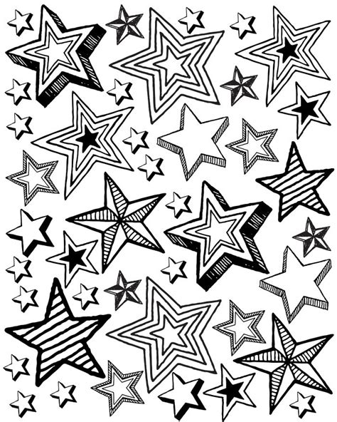printable star party coloring page mama likes