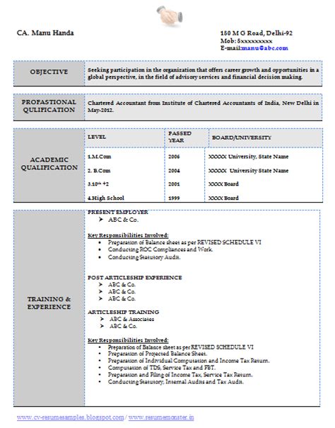 cv  resume samples       year work