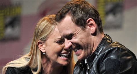 charlize theron a big fan of michael fassbender s penis