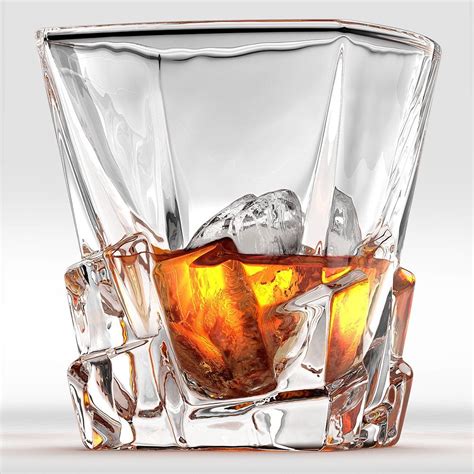 Iceberg Whiskey Glasses Scotch Glasses By Ashcroft Set Of 2 Unique