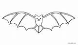 Bat sketch template