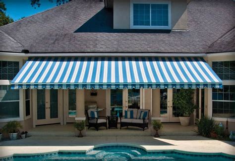 outdoor awnings  blinds