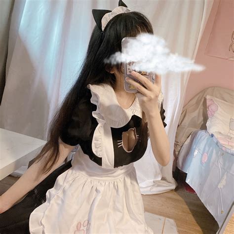 cute cat maid cos costume yc23462 anibiu