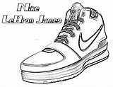 Coloring Lebron James Shoes Pages Nike Drawing Shoe Printable Kd Drawings Cool Basketball Color Getdrawings Getcolorings Kids Template Sketch Ja sketch template