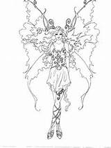 Elvish Forest Coloring Designlooter Fairy Mystical Sprite Mythical Myth Elf Elves Faries Fae Wings Legend Amy sketch template