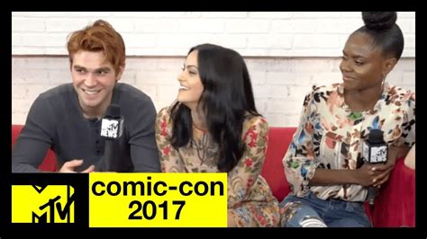 riverdale cast on the success of the show comic con 2017 mtv youtube