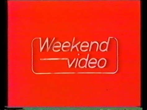 weekend video logo youtube