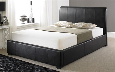 woburn faux leather ottoman bed mattress
