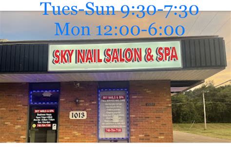 sky nails salon spa nail salon  athens